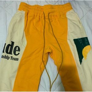 RHUDE sweatpants sz small